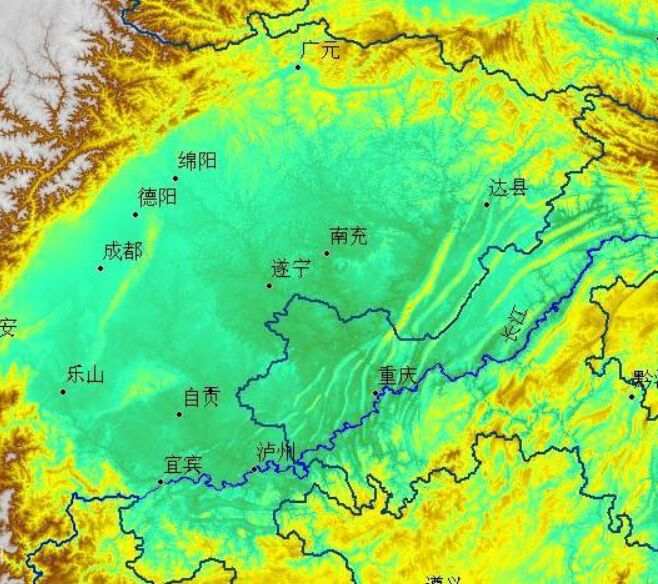 中国四大盆地 塔里木盆地中国最大的内陆盆地